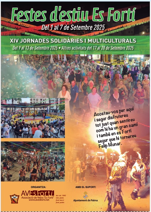 FESTES D´ESTIU 2025 EN ES FORTÍ