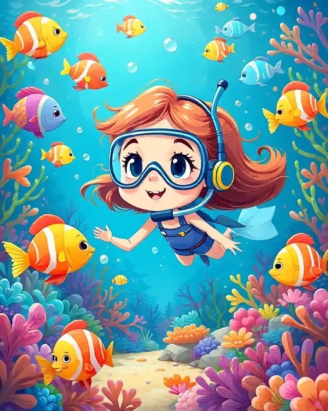 "ANDREA Y LOS PECES DE COLORES"