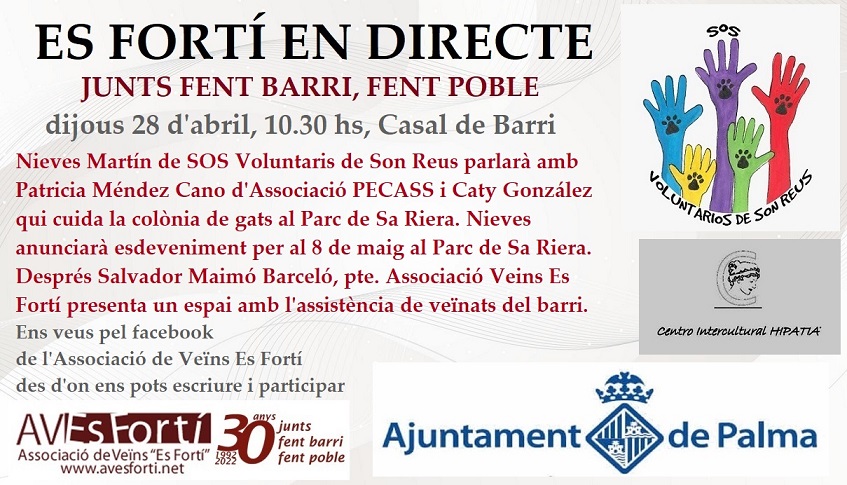 HIPATIA Y ASOCIACIÓN VECINOS "ES FORTÍ"